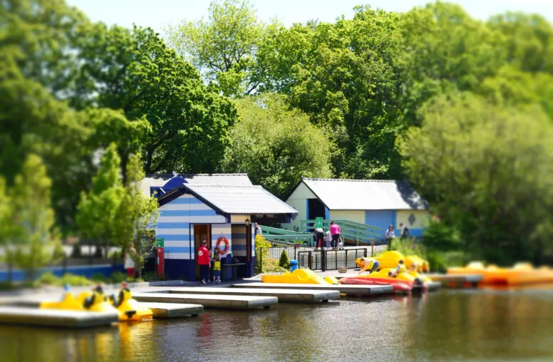 Le lac de la Récré des 3 Curés