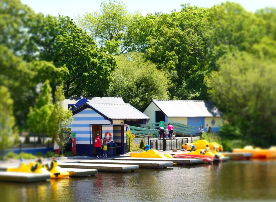 Le lac de la Récré des 3 Curés