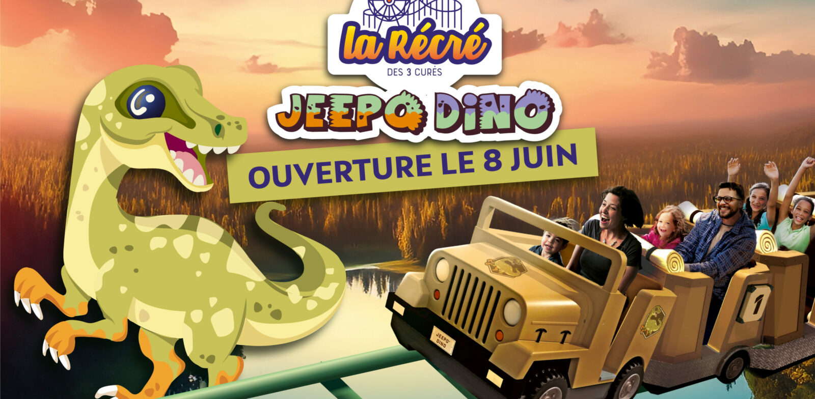Nouveauté la Récré des 3 Curés, Jeepo Dino, Brest Bretagne