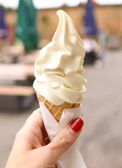 glace à l'italienne la Récré des 3 Curés